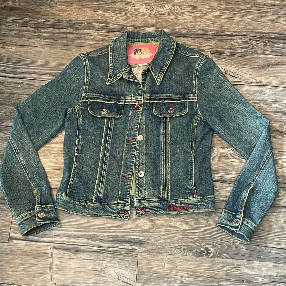 Fiorucci Jean jacket embroidered
